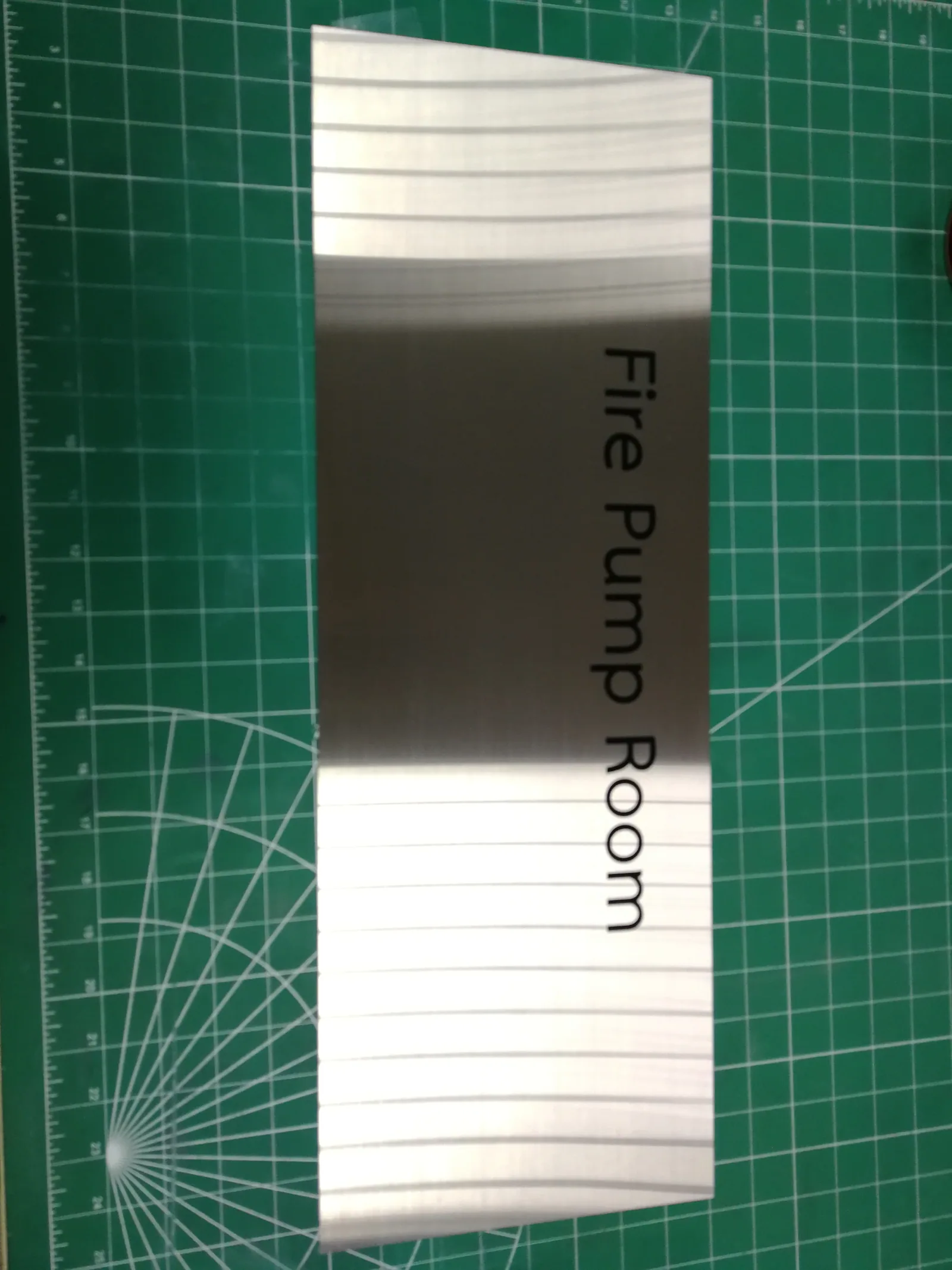 ป้ายชื่ออุปกรณ์ในโรงงาน (Equipment ID Plate) — สแตนเลส · กัดกรด