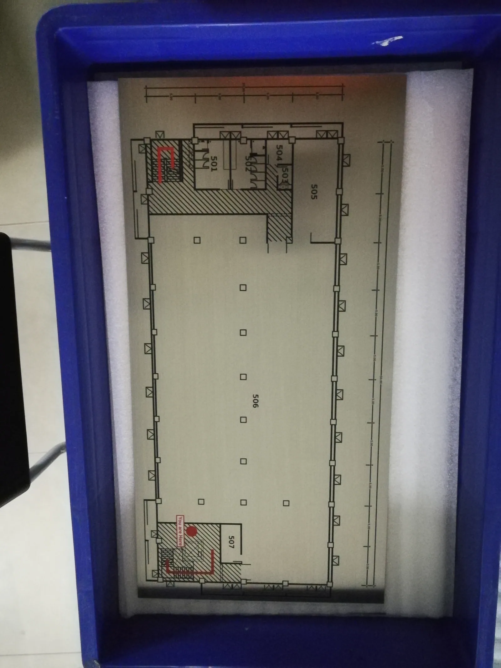 ป้ายผังกระบวนการกัดกรด (Process Diagram Plate) — สแตนเลส · กัดกรด