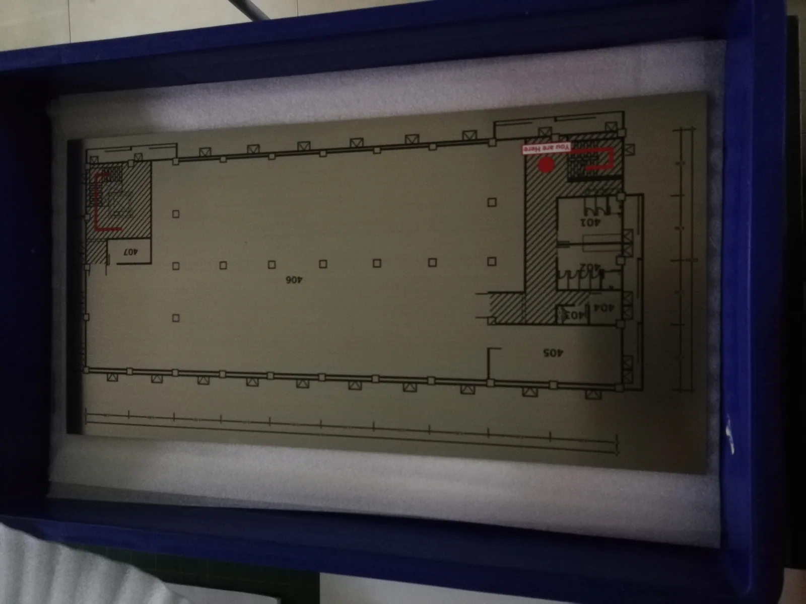ป้ายผังกระบวนการกัดกรด (Process Diagram Plate) — สแตนเลส · กัดกรด