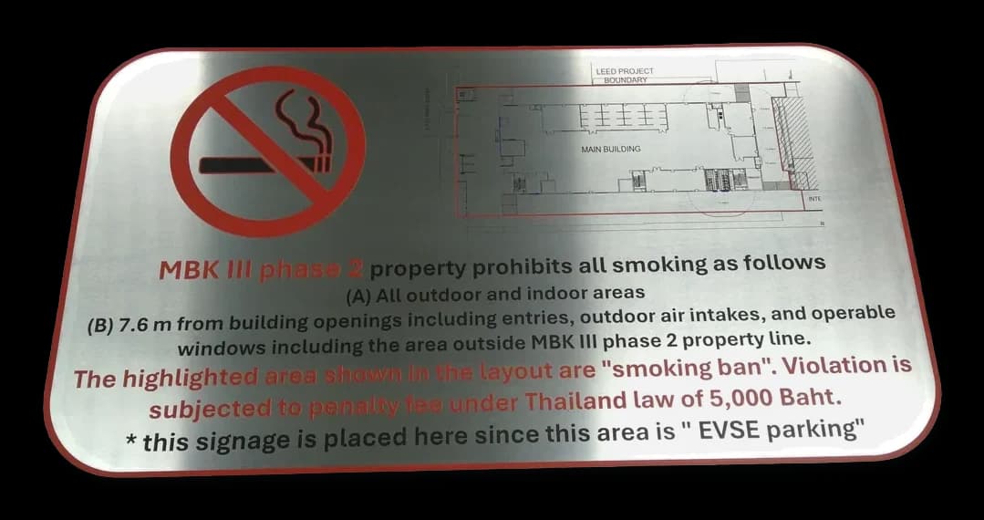 ป้ายเตือนความปลอดภัย (ISO 7010) — อลูมิเนียม · พิมพ์ UV