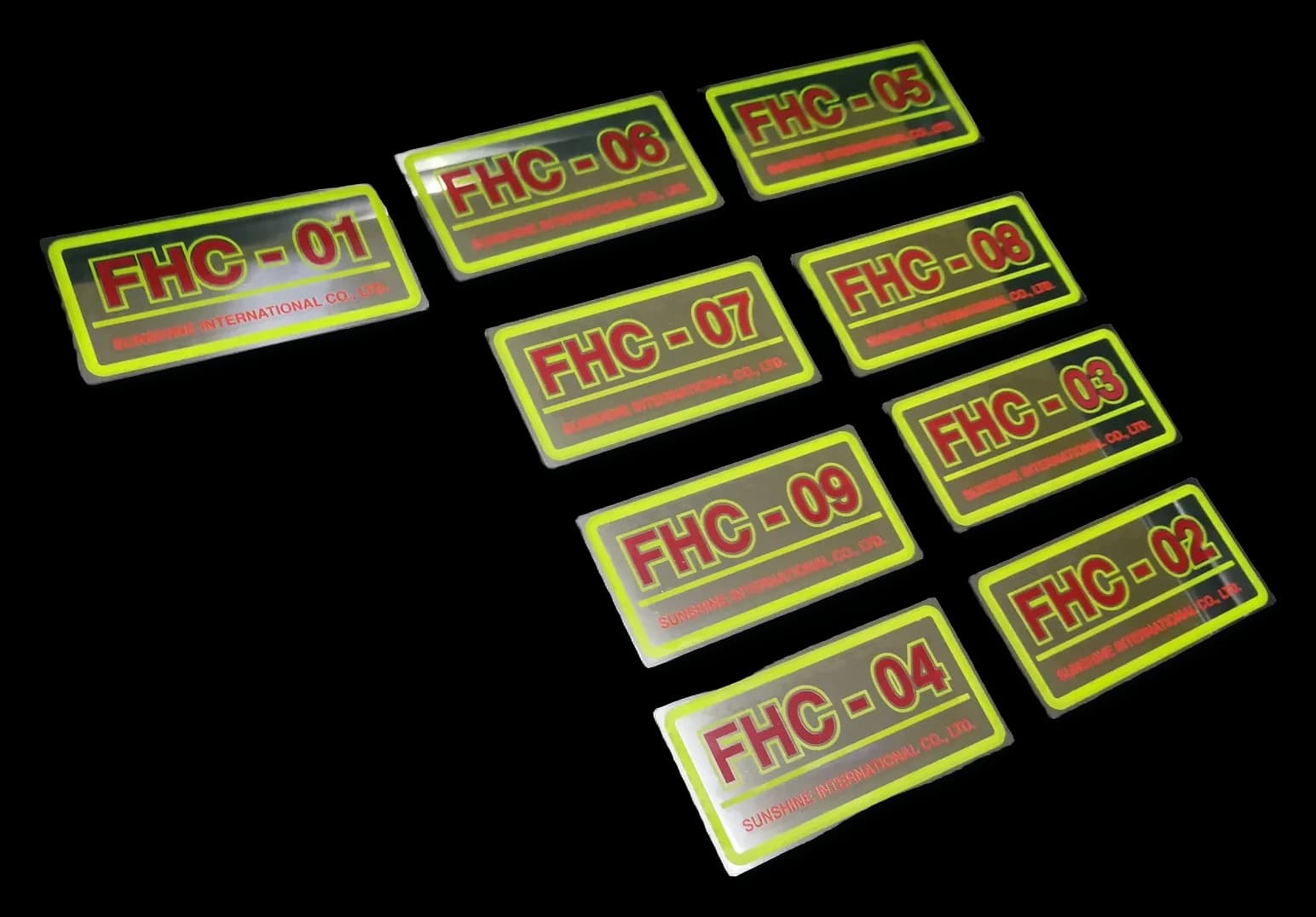 ป้ายมอเตอร์ (Motor Nameplate) — สแตนเลส · กัดกรด