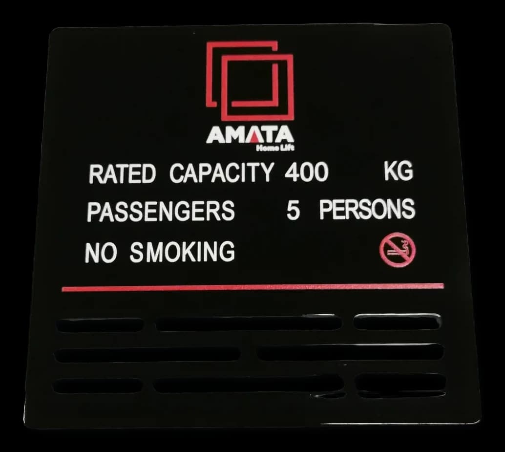 ป้ายสเปคเครื่องจักร (Machine Spec Plate)