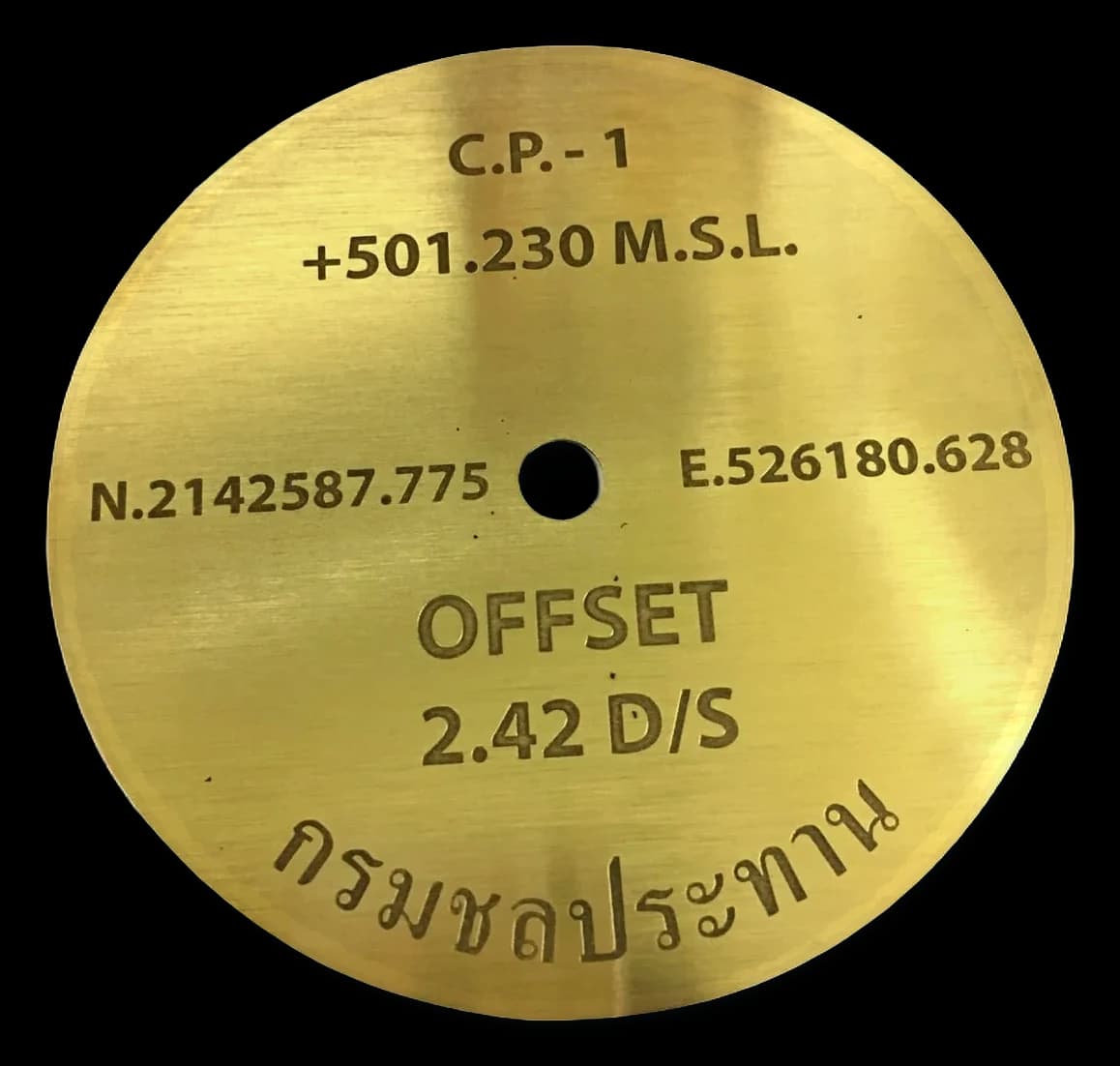 หมุดสำรวจ (Survey Disc)